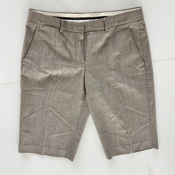 Theory Palmer City Walking Bermuda Shorts SZ 8 - Picture 3 of 8